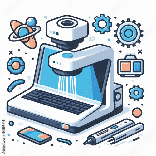 technology, scanner, scan, 3d, equipment, engineering, tool, industry, laser, computer, machine, scanning, work, industrial, hand, production, manufacturing, measurement, process, design, hardware, re