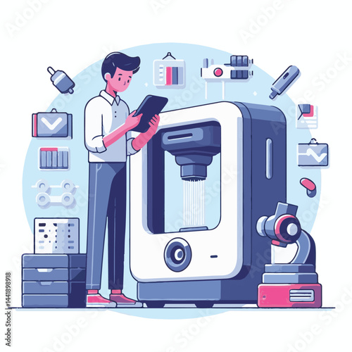 technology, scanner, scan, 3d, equipment, engineering, tool, industry, laser, computer, machine, scanning, work, industrial, hand, production, manufacturing, measurement, process, design, hardware, re