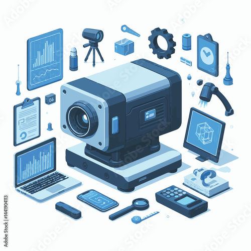 technology, scanner, scan, 3d, equipment, engineering, tool, industry, laser, computer, machine, scanning, work, industrial, hand, production, manufacturing, measurement, process, design, hardware, re