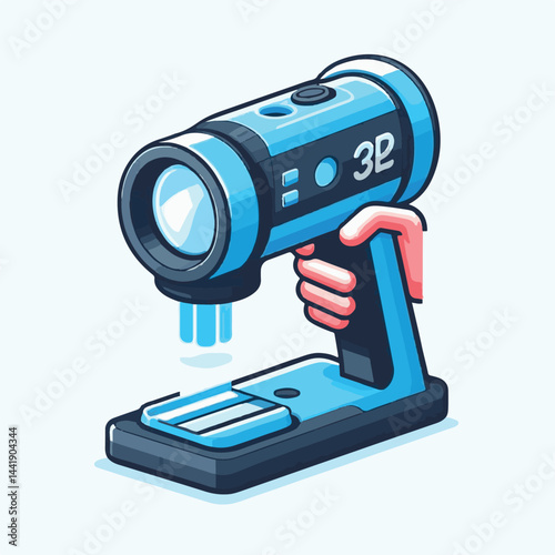technology, scanner, scan, 3d, equipment, engineering, tool, industry, laser, computer, machine, scanning, work, industrial, hand, production, manufacturing, measurement, process, design, hardware, re
