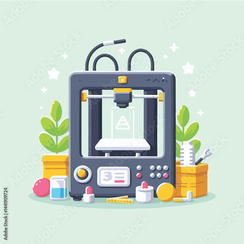 technology, modern, industry, 3d, machine, model, printer, manufacturing, design, engineering, innovation, 3d printer, plastic, print, printing, laboratory, prototype, 3d printing, business, object, c