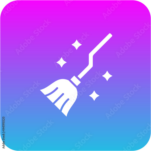 Witch Broom Icon