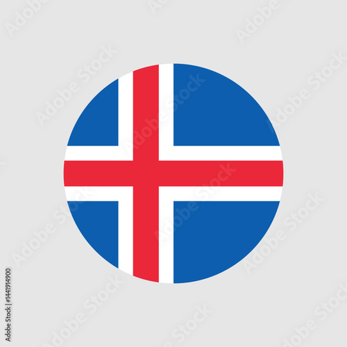 National Flag of Iceland