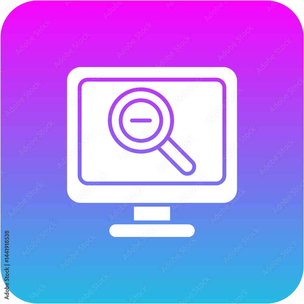 Zoom out Icon