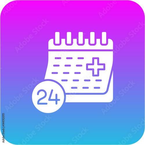 24 hours support Icon