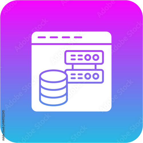 Web storage Icon