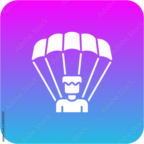Parachuting Icon