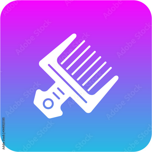 Afro comb Icon