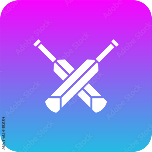 Cricket bat Icon