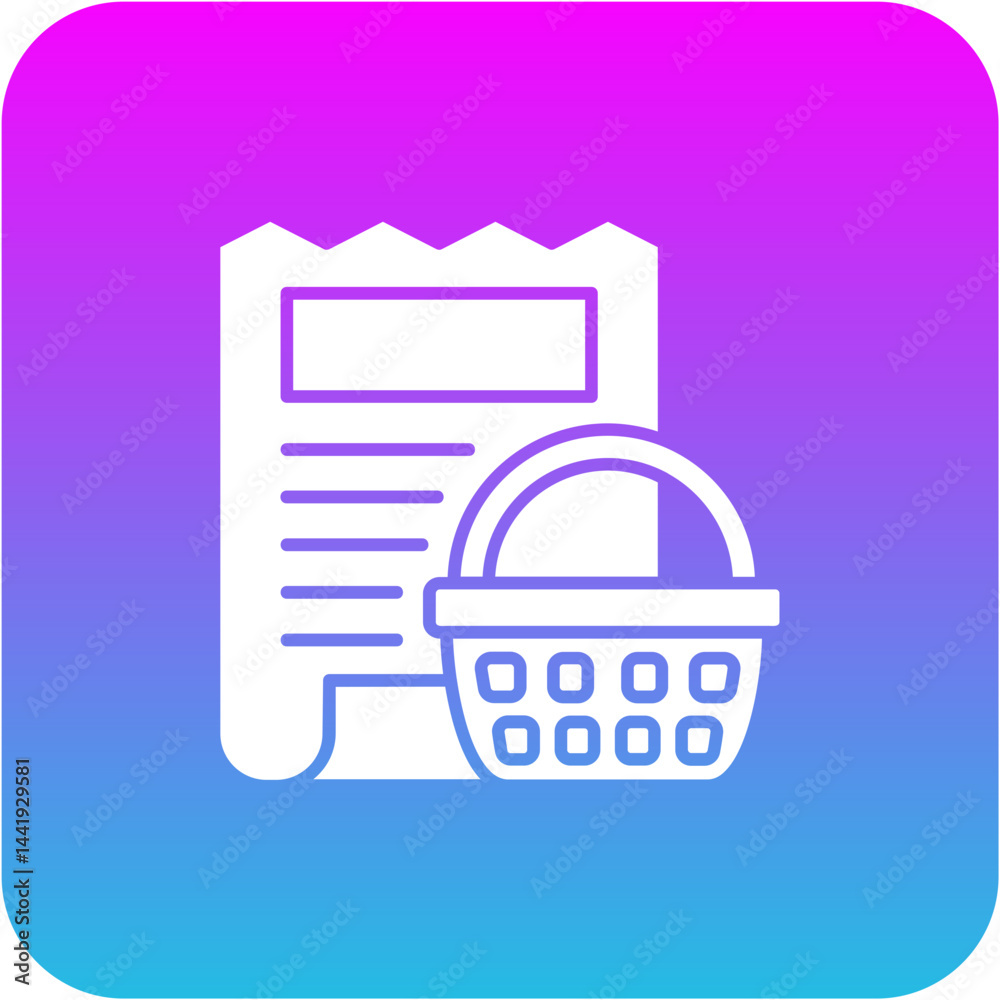 Shopping list Icon Shopping list Icon