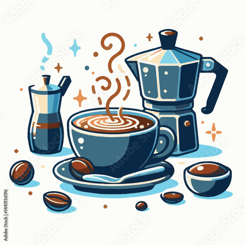 drink, espresso, cafe, coffee, caffeine, beverage, cup, aroma, background, breakfast, black, mug, cappuccino, fresh, hot, food, brown, glass, morning, isolated, coffee cup, dark, closeup, vector, whit