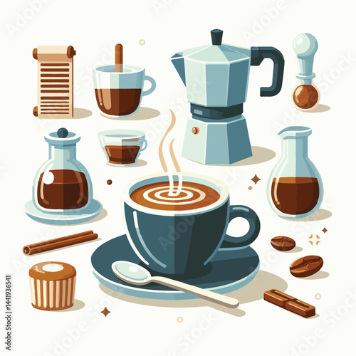 drink, espresso, cafe, coffee, caffeine, beverage, cup, aroma, background, breakfast, black, mug, cappuccino, fresh, hot, food, brown, glass, morning, isolated, coffee cup, dark, closeup, vector, whit