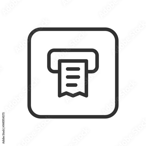 ATM Icon – Cash Withdrawal & Banking Machine