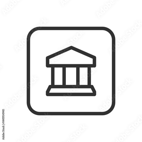 Bank Icon – Secure Financial Services & Banking Solutions