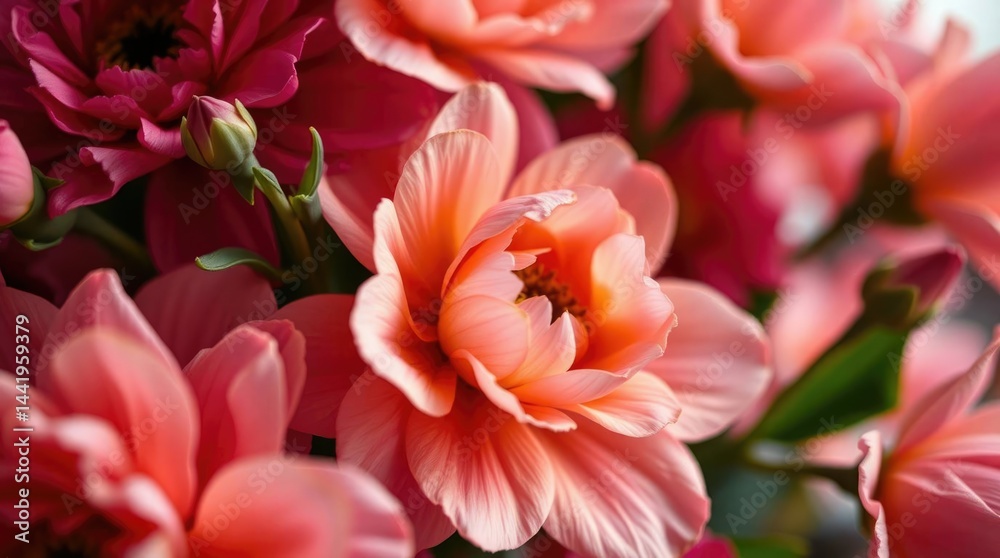 red and white tulips