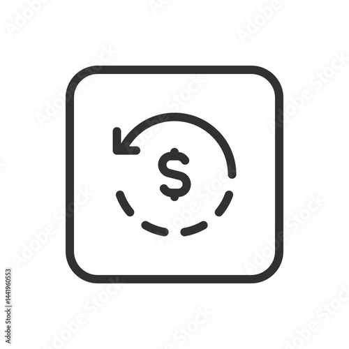 Dollar Payments Conversion Icon – Currency Exchange & Payment Solutions