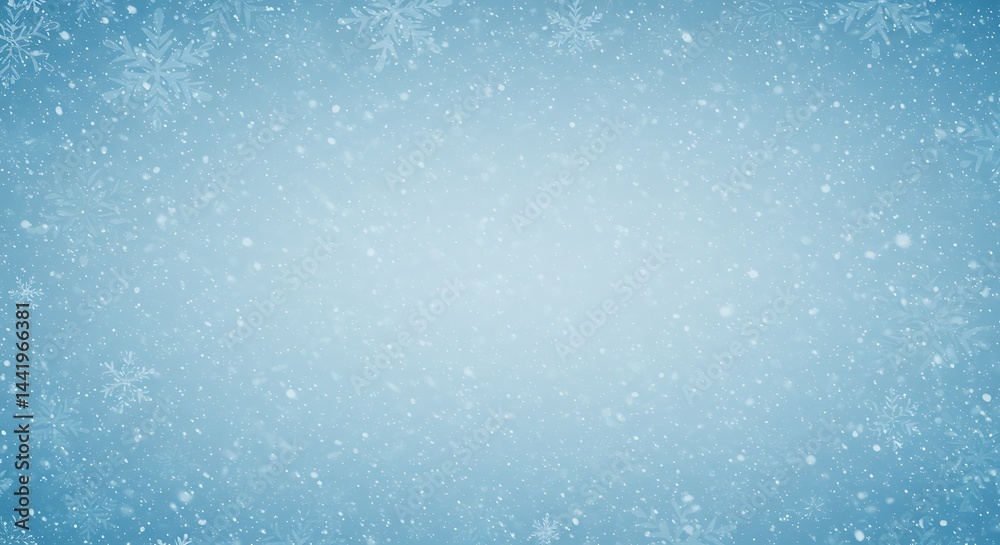 Fototapeta premium Whispers of Winter's Grace AI Generated