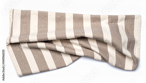 Stripe Fabric Washed Cotton Swatch photo
