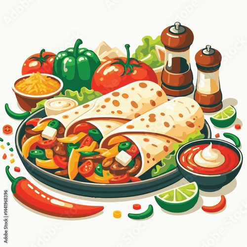 food, cuisine, mexican, meat, dinner, onion, fajitas, hot, delicious, lime, meal, chicken, lunch, healthy, spicy, table, tortilla, green, pepper, plate, dish, fried, restaurant, appetizer, fresh, vege