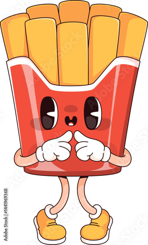 Fries Mascot