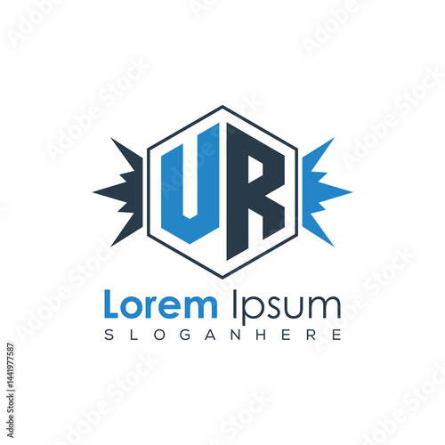 Free Download Modern Latter Luxury Monogram Logo with Royal Crown and Polygon Frame
 - GFXLoad