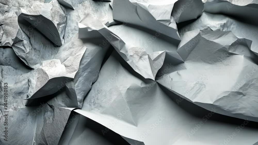 Close-up of a rough, textured stone surface with sharp, irregular shapes and varying shades of gray