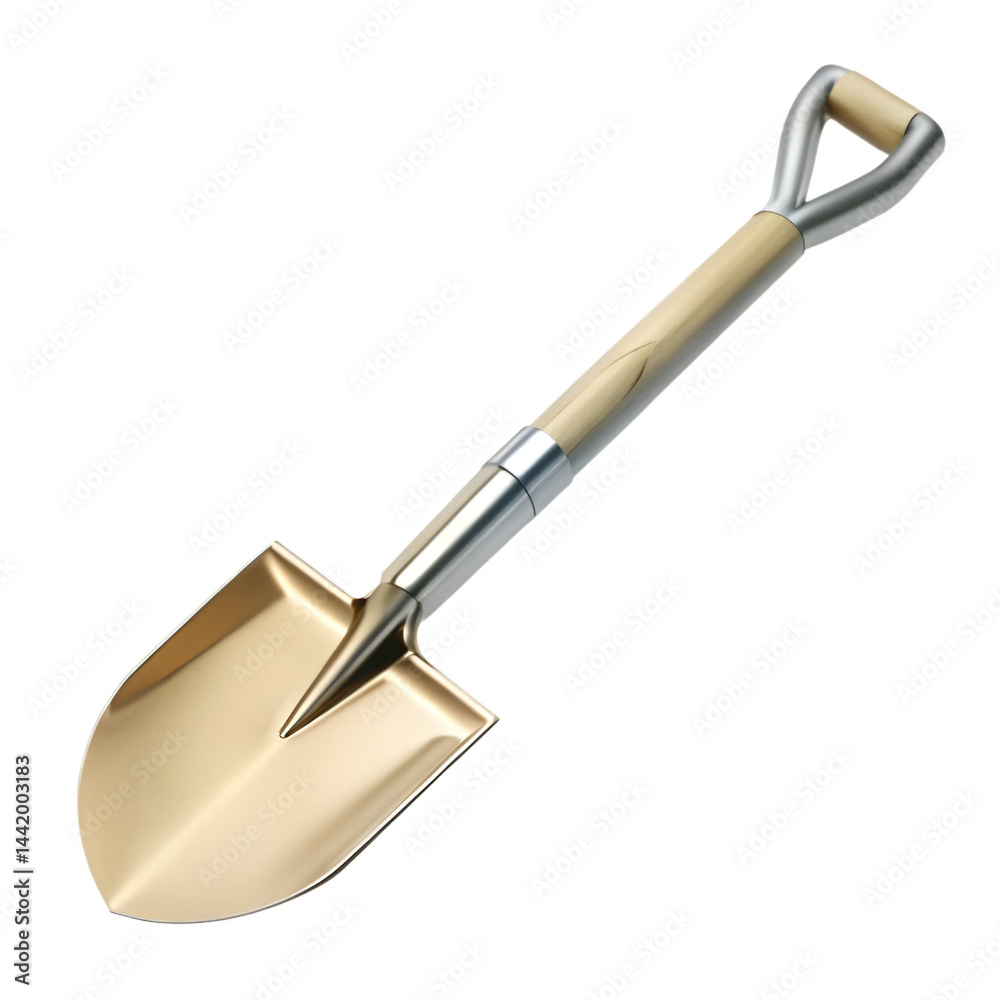 Spade isolated on transparent background Spade isolated on transparent background