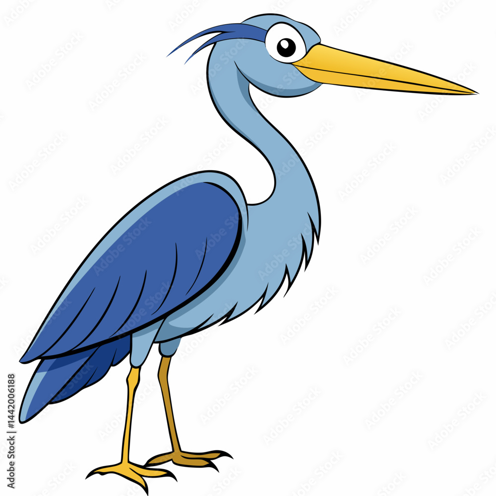 Obraz premium great blue heron