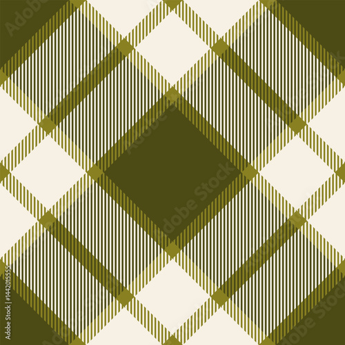 Towel texture plaid check, gorgeous pattern seamless textile. Curtain fabric tartan background vector in linen and dark colors.