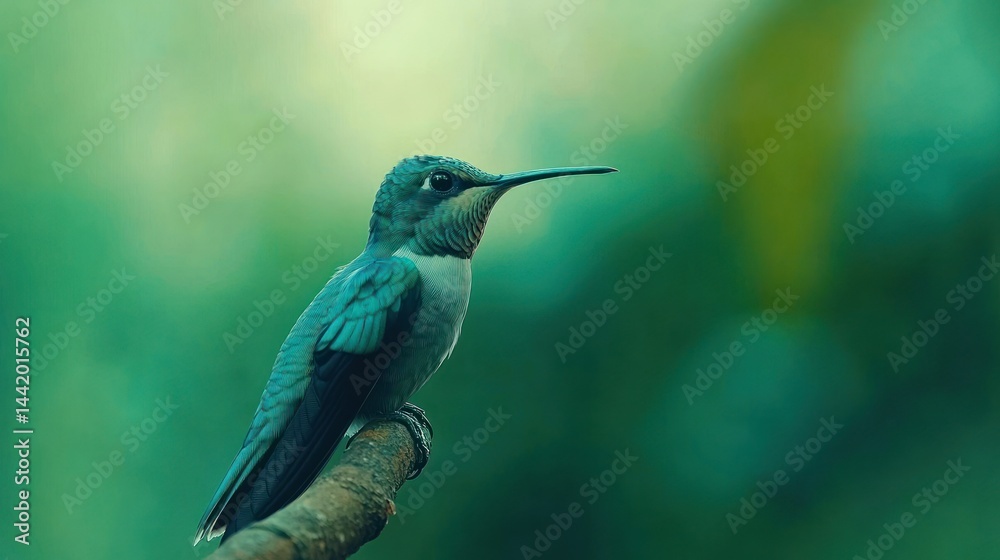 Fototapeta premium Emerald Hummingbird