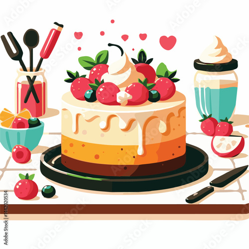 dessert, cheesecake, food, delicious, cake, slice, bakery, sweet, cream, cheese, piece, tasty, pie, pastry, background, creamy, baked, gourmet, fruit, plate, closeup, white, fresh, snack, homemade, re