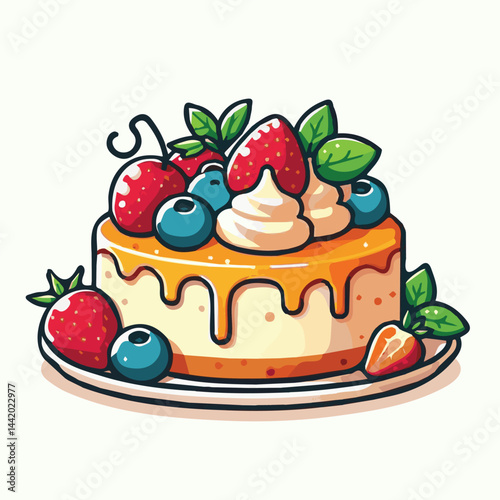 dessert, cheesecake, food, delicious, cake, slice, bakery, sweet, cream, cheese, piece, tasty, pie, pastry, background, creamy, baked, gourmet, fruit, plate, closeup, white, fresh, snack, homemade, re