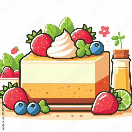 dessert, cheesecake, food, delicious, cake, slice, bakery, sweet, cream, cheese, piece, tasty, pie, pastry, background, creamy, baked, gourmet, fruit, plate, closeup, white, fresh, snack, homemade, re