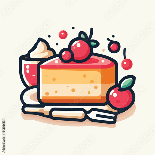 dessert, cheesecake, food, delicious, cake, slice, bakery, sweet, cream, cheese, piece, tasty, pie, pastry, background, creamy, baked, gourmet, fruit, plate, closeup, white, fresh, snack, homemade, re