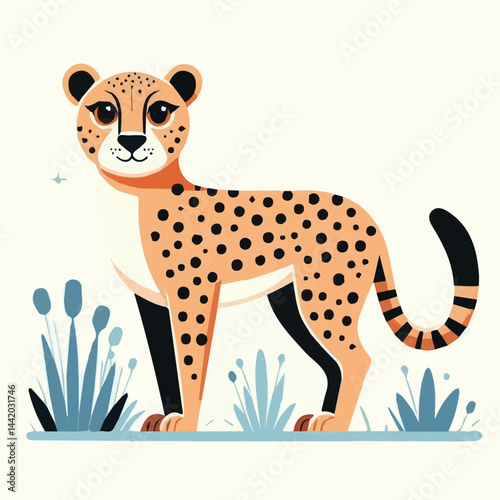 cheetah, animal, cat, safari, nature, african, africa, wildlife, wild, illustration, print, leopard, background, vector, design, fabric, seamless, pattern, fur, abstract, jungle, camouflage, fashion, 