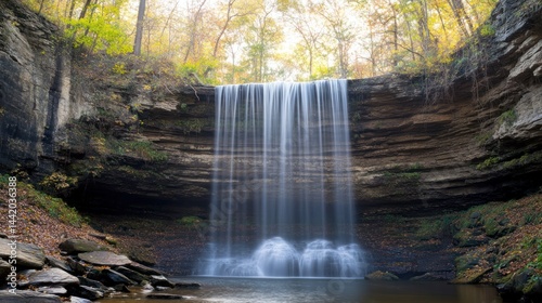 Autumn Waterfall