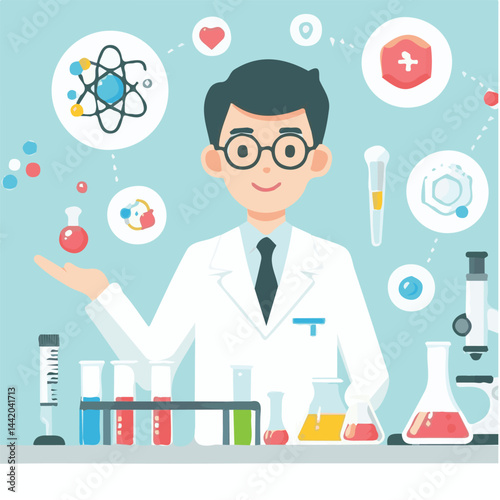 chemist, medicine, laboratory, technology, medical, research, science, chemistry, lab, scientist, work, analysis, pharmaceutical, health, biology, experiment, test, biotechnology, microscope, woman, d