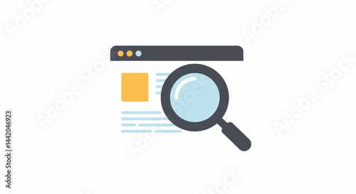 Magnifying glass scans digital content
