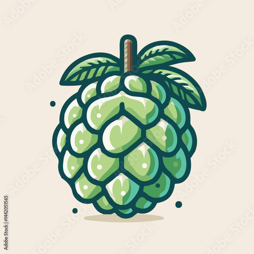 cherimoya, green, fruit, fresh, food, ripe, exotic, sweet, tropical, organic, custard, background, healthy, raw, annona, white, custard apple, delicious, tasty, isolated, dessert, seed, half, chirimoy