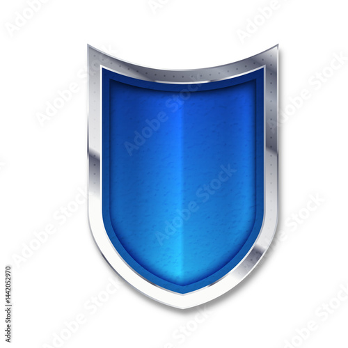 Blue Shields, Geometric Shapes, and Stars for Premium Branding