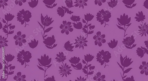 Amethyst Bloom AI Generated