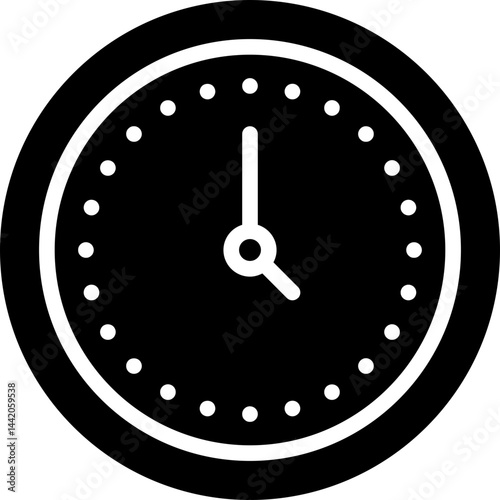 Time Clock Icon Vector Illustration