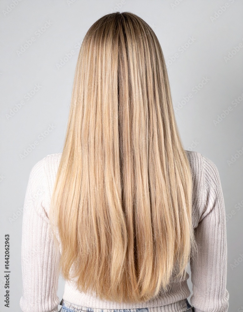 Naklejka premium long hair 