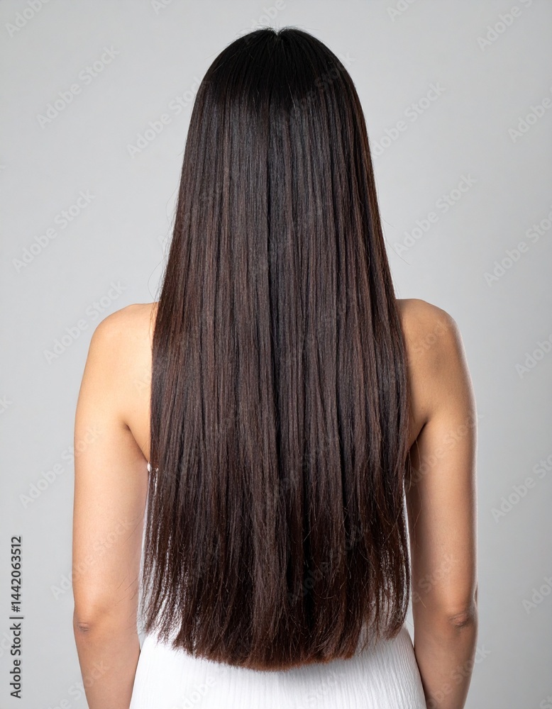 Naklejka premium long hair 