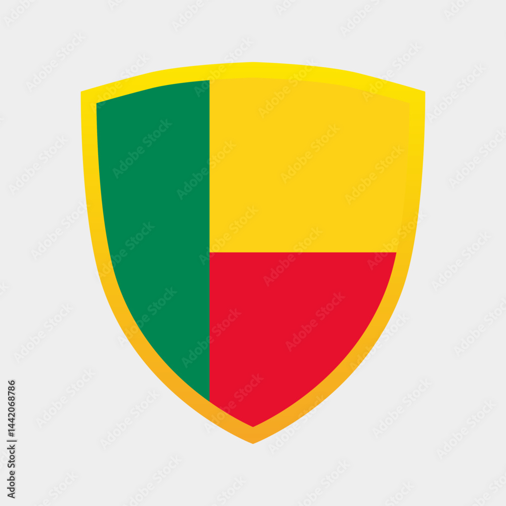 Obraz premium National Flag of Benin
