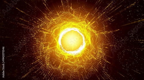 Particles Waves Tunnel