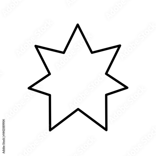 star icon vector illustration