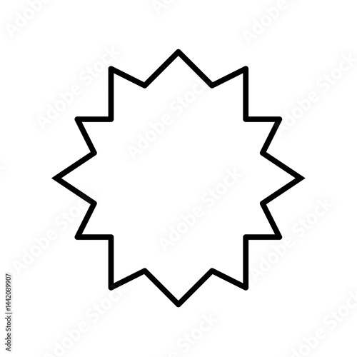 vector illustration of a star
