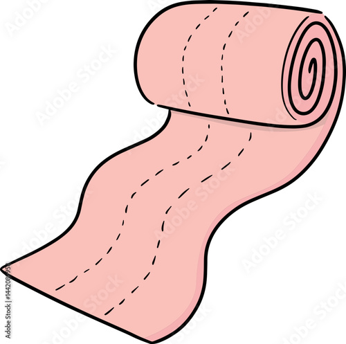 Illustration of medical bandage
