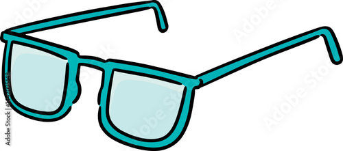 Illustration of eyeglasses

